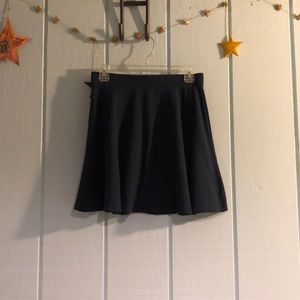 Navy skater skirt